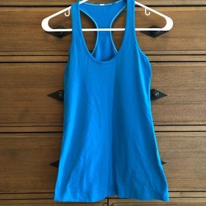 Lululemon/ Cool Racerback Tank/ Kayak Blue/ Size S